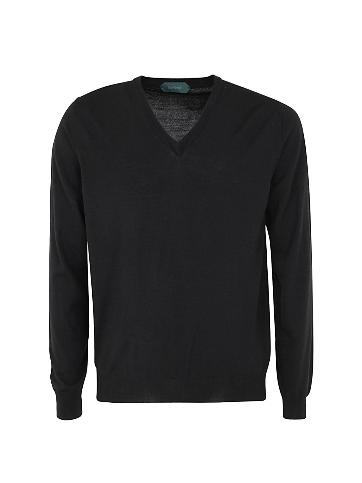 ZANONE V-Neck Basic Pullover for Men