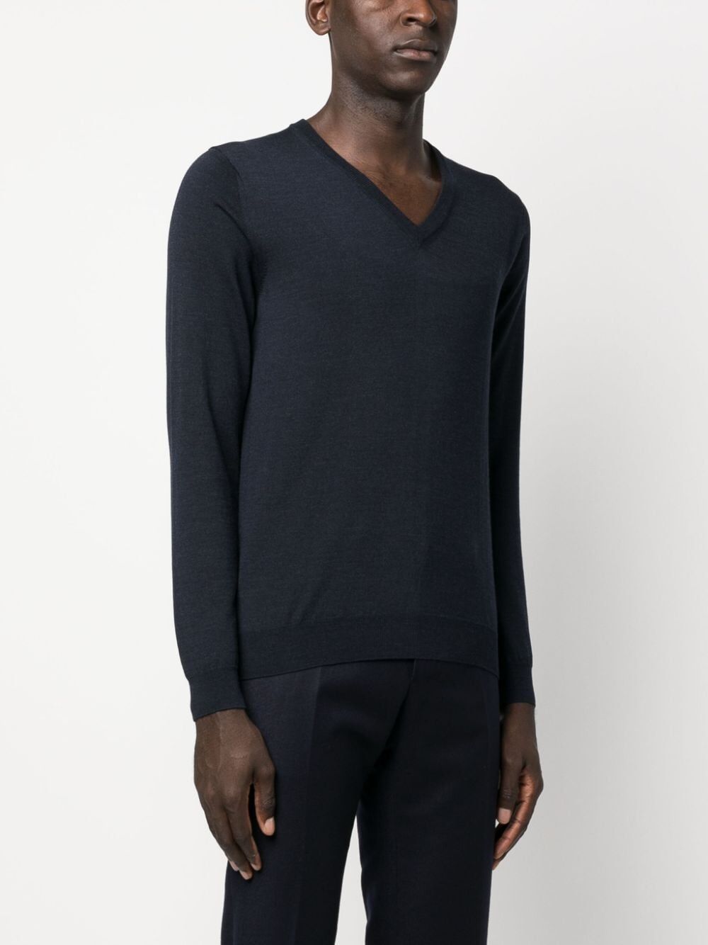 ZANONE Classic V-Neck Sweater for Men