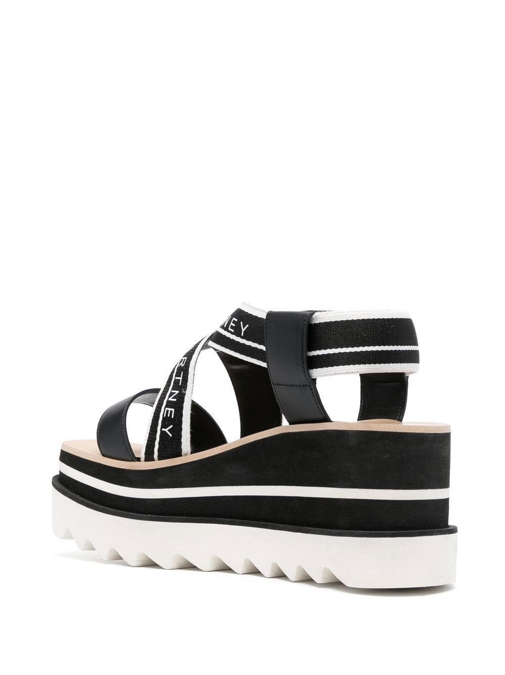 STELLA MCCARTNEY Woven Platform Sandal