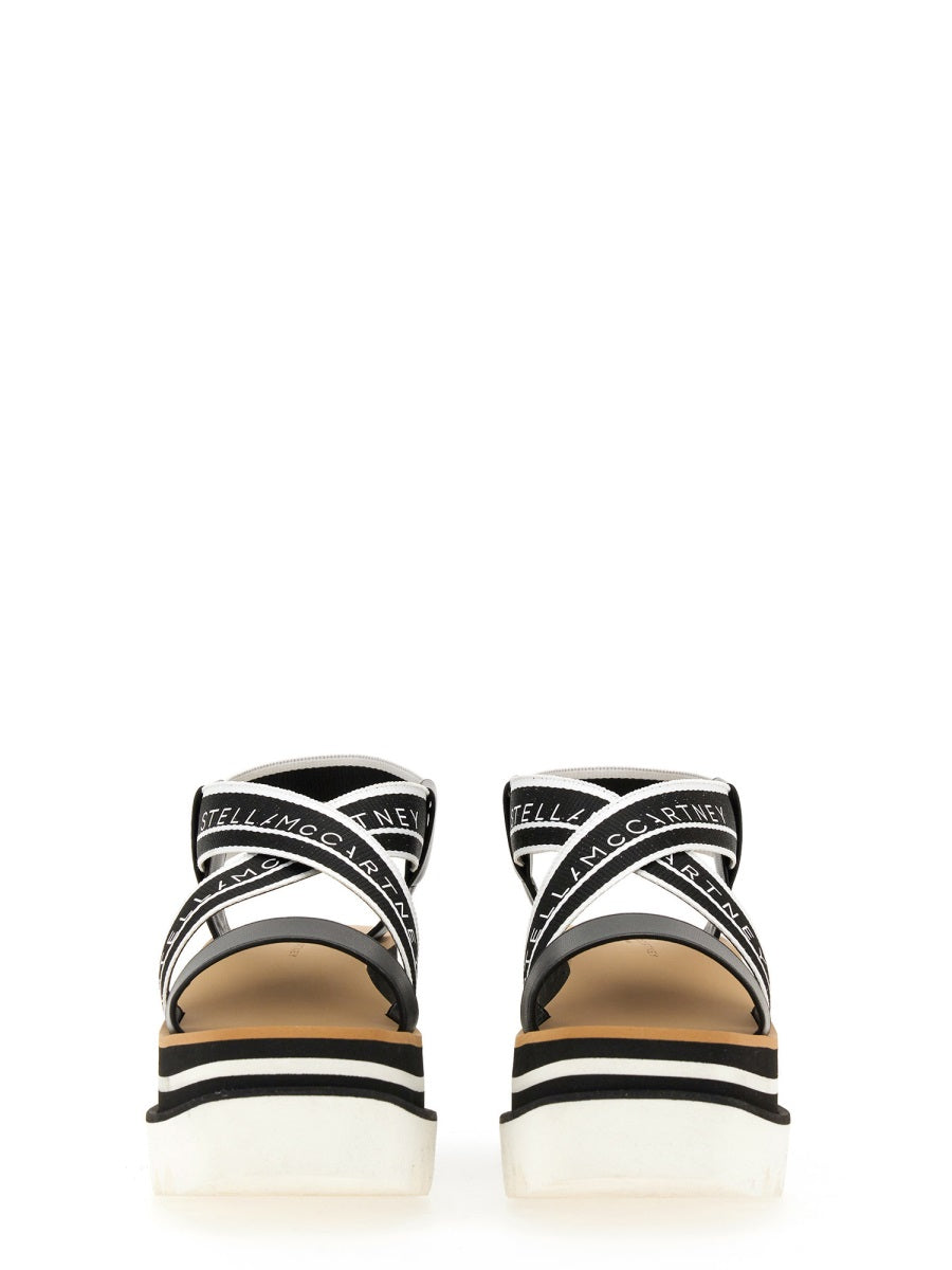 STELLA MCCARTNEY Woven Platform Sandal