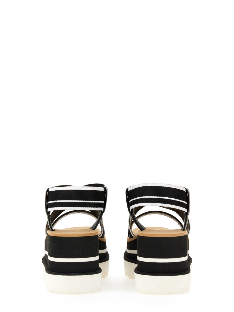 STELLA MCCARTNEY Woven Platform Sandal