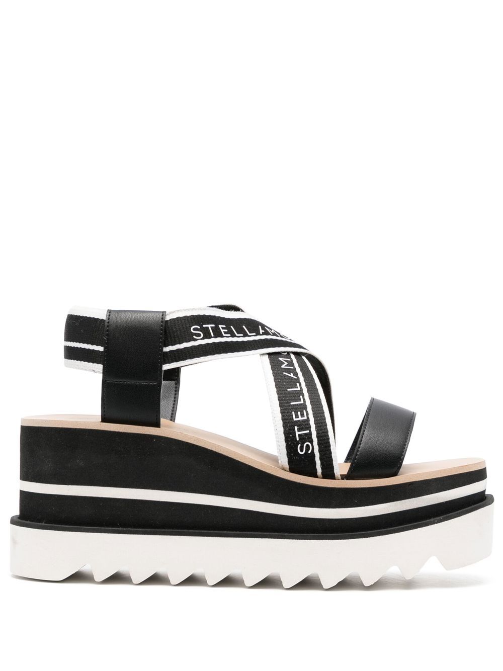 STELLA MCCARTNEY Woven Platform Sandal