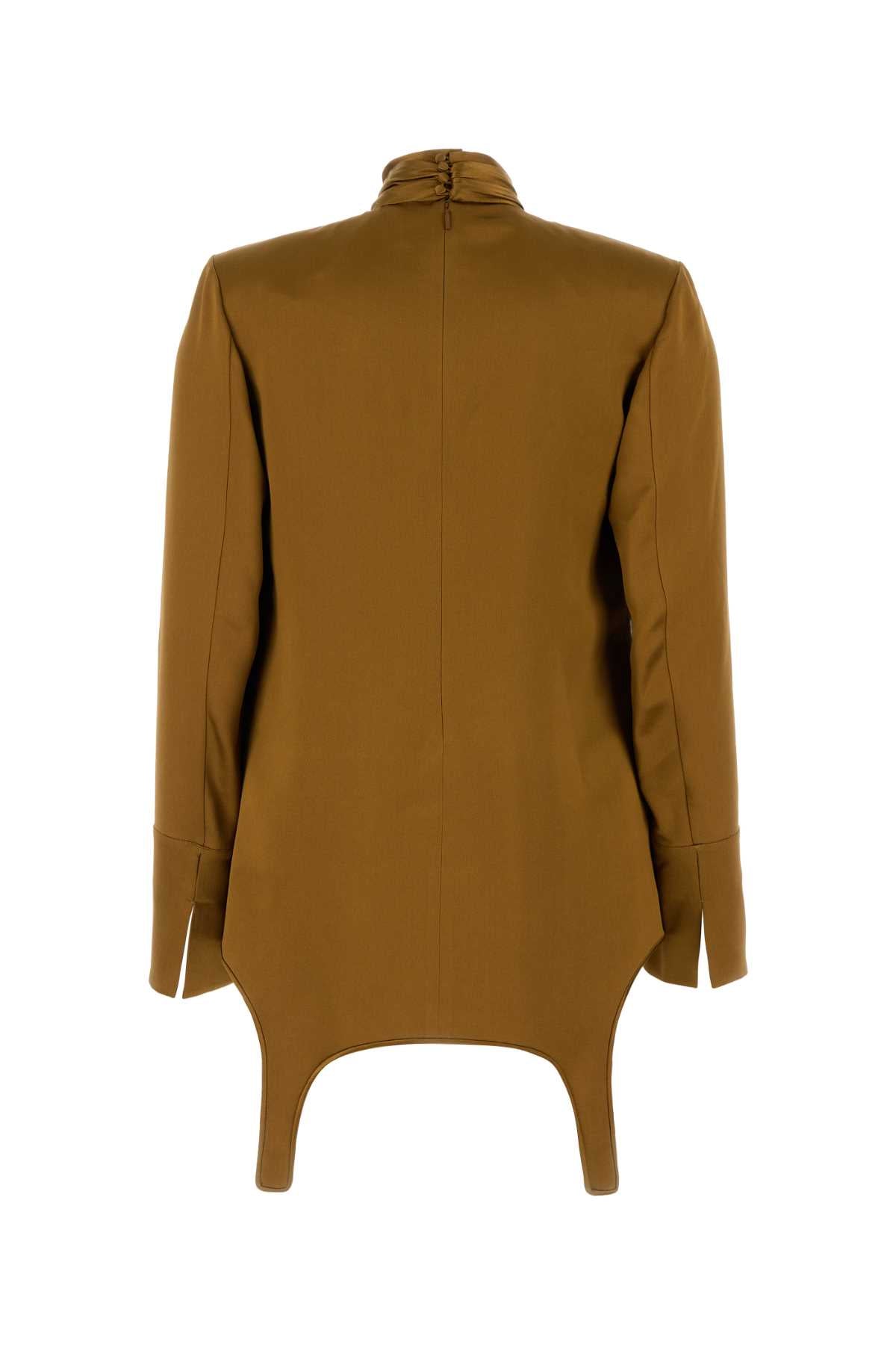 SAINT LAURENT Elegant Satin Blouse for Women - FW24 Collection