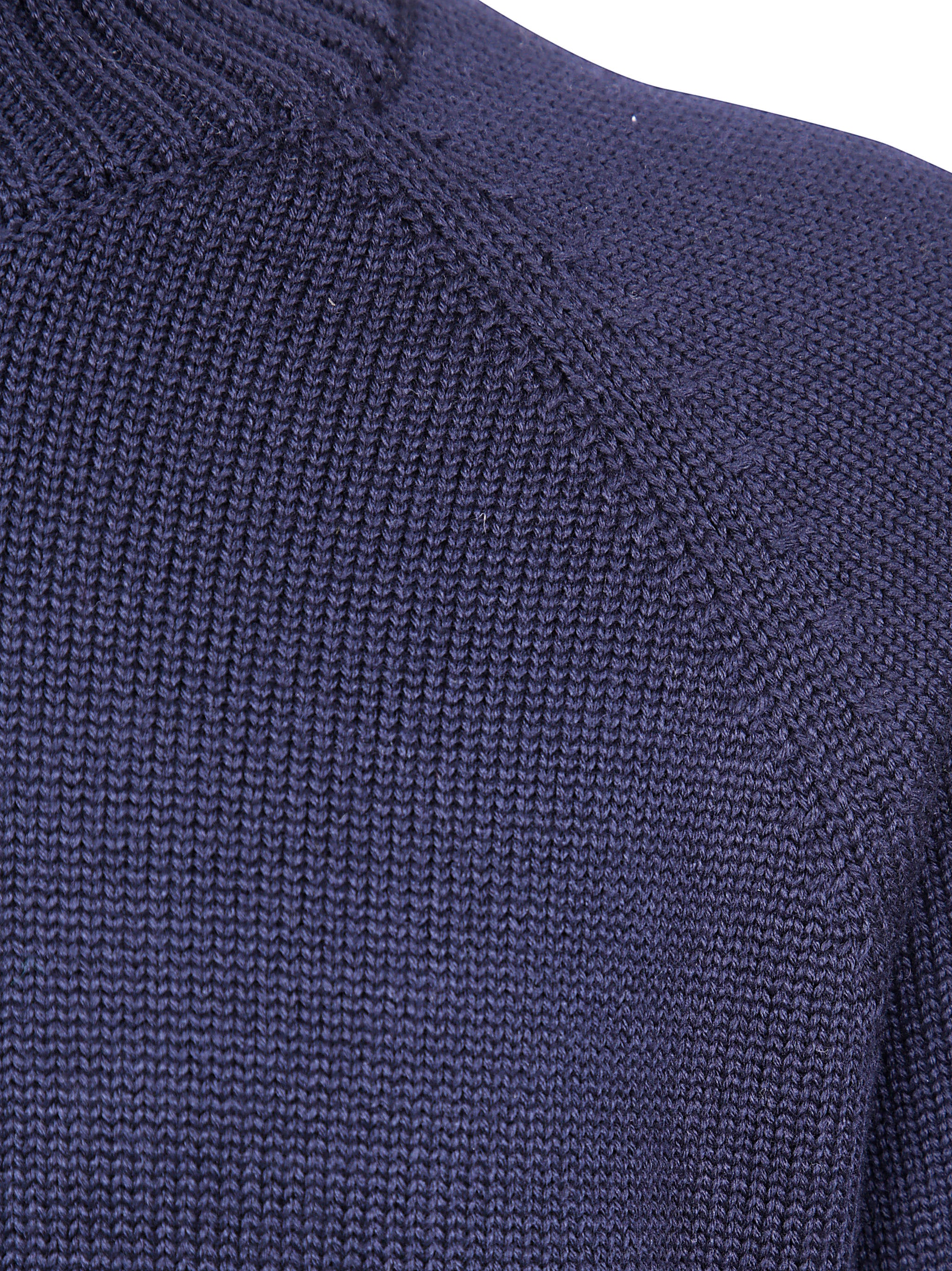 ZANONE Slim Fit Raglan Sleeved Mock Neck Sweater