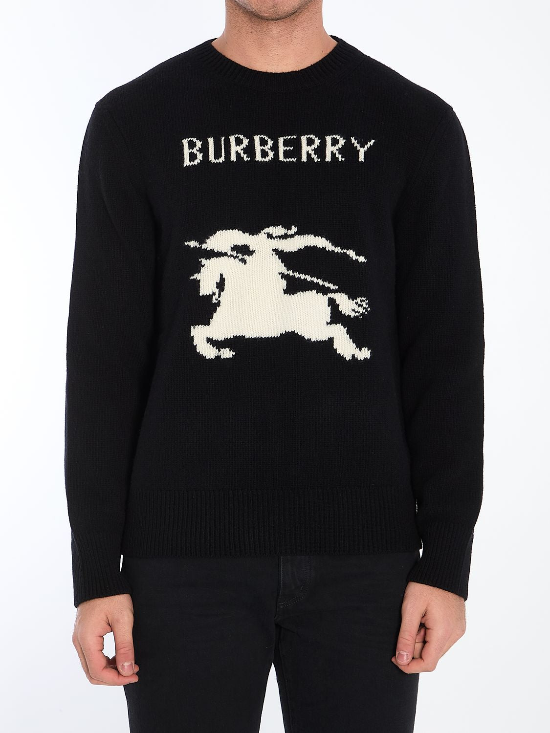 BURBERRY Luxurious Wool-Cashmere Blend Sweater for Men