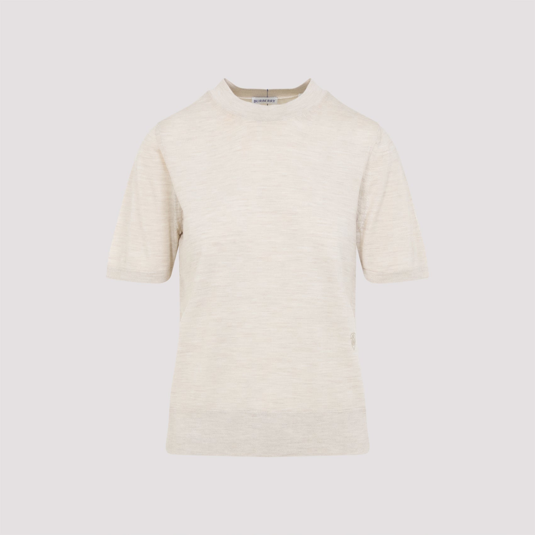BURBERRY Women's 100% Wool T-Shirt - Fall/Winter 2025