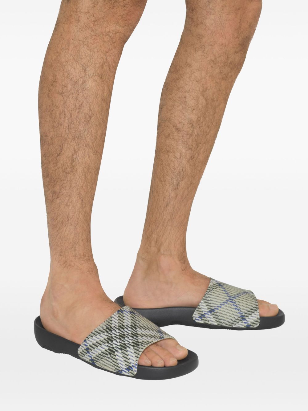 BURBERRY Comfortable Rubber Sandals for Men