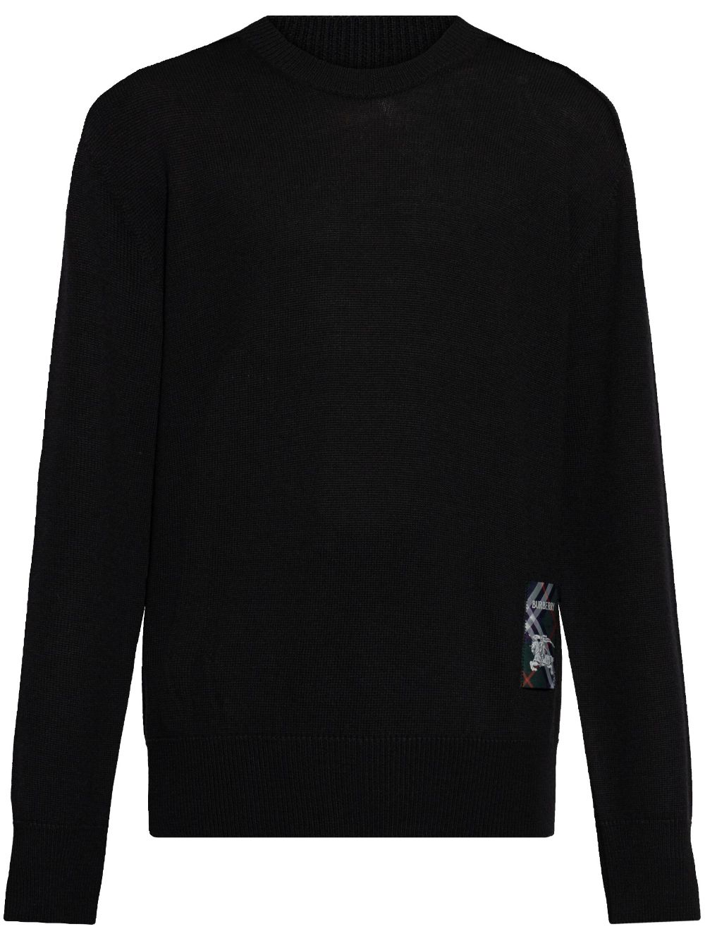 BURBERRY 100% Wool Essential Sweater for Men