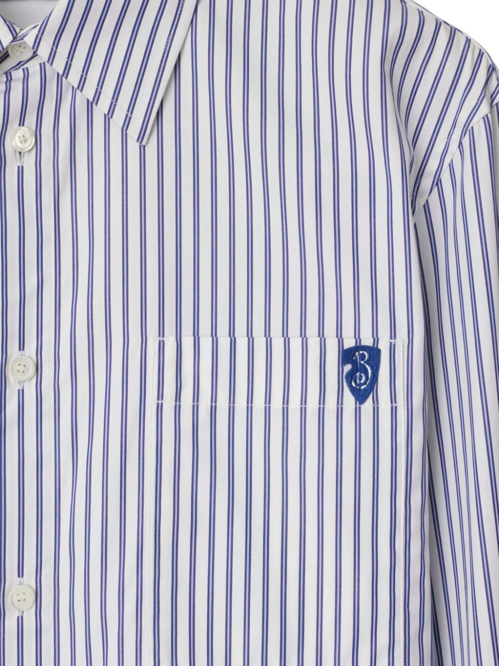 BURBERRY Men's Striped Cotton Shirt