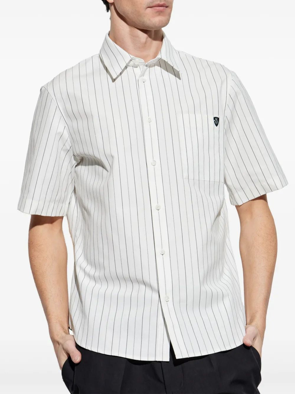 BURBERRY Men's Mini Sip Shirt for SS25