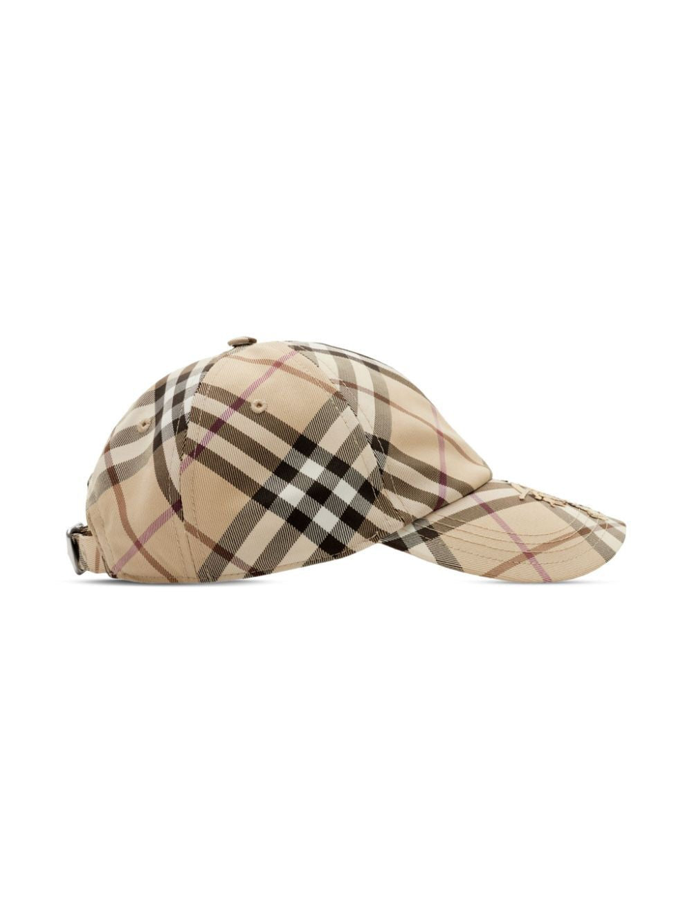 BURBERRY Nylon Baseball Cap - Adjustable Size