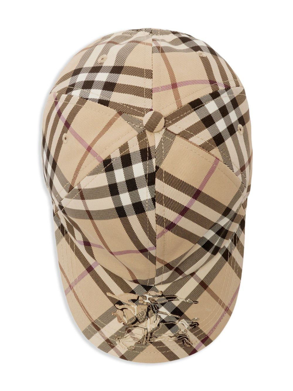 BURBERRY Nylon Baseball Cap - Adjustable Size