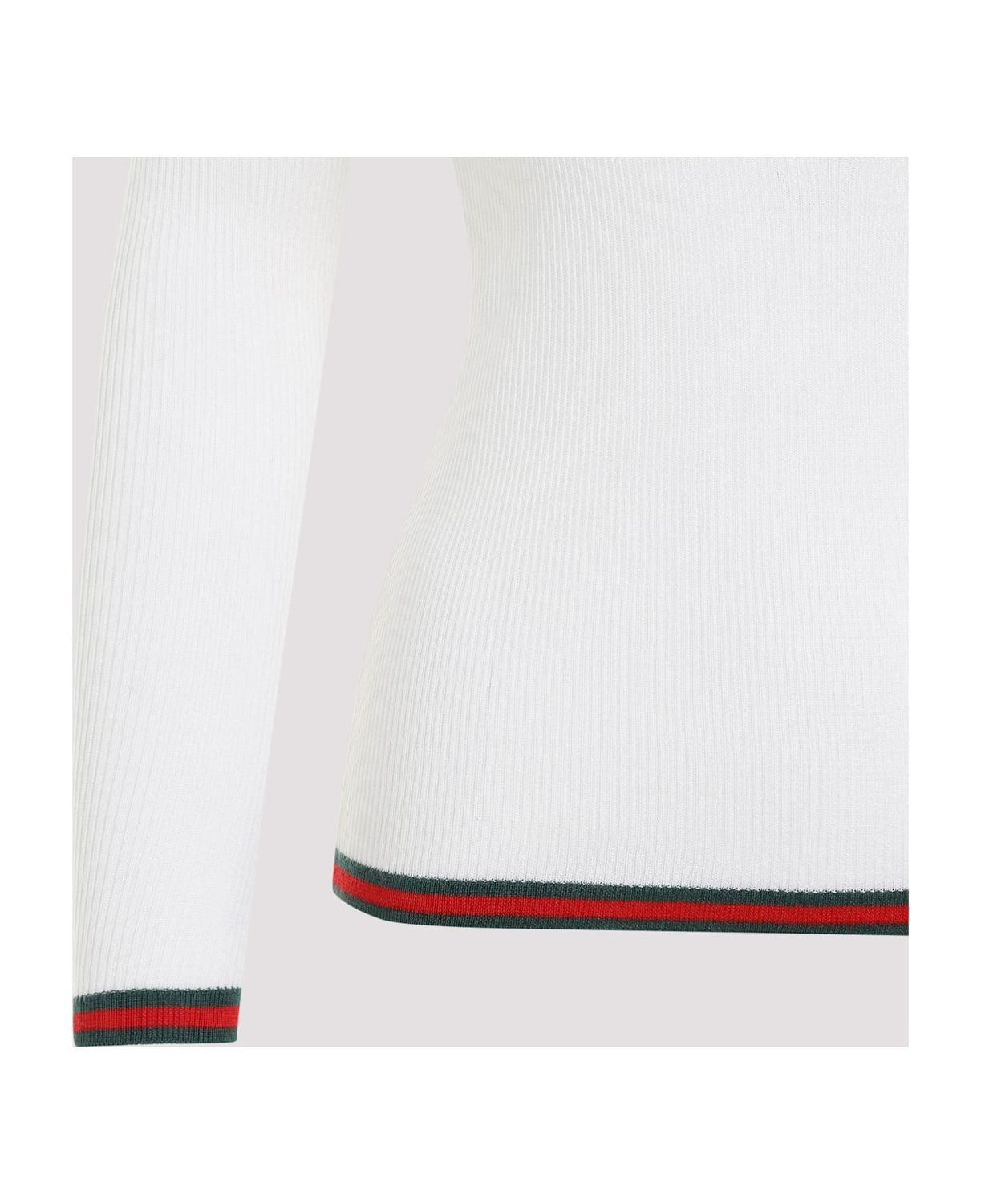 GUCCI Classic Polo Shirt with Web - XS