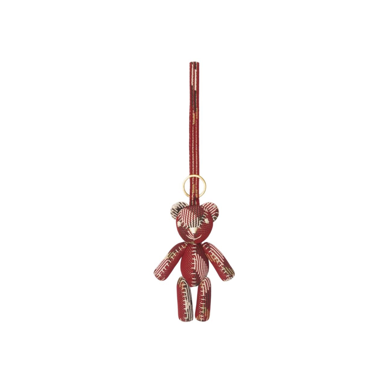 BURBERRY Mini Bear Charm Keyring