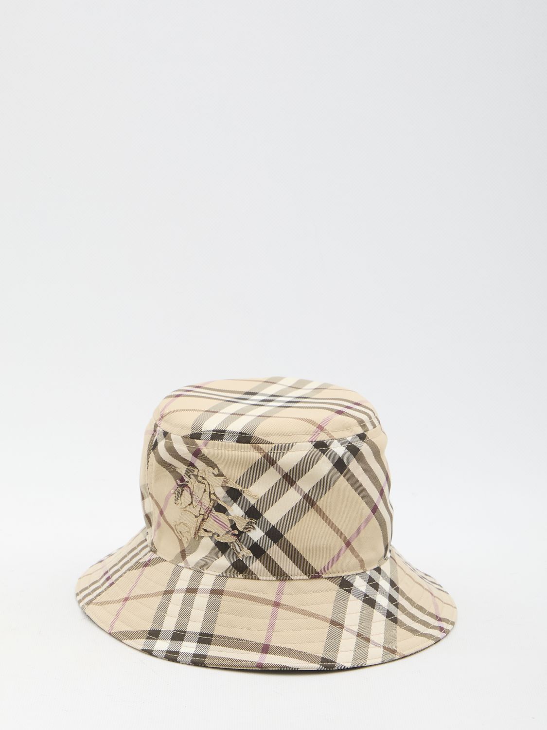 BURBERRY Check Bucket Hat