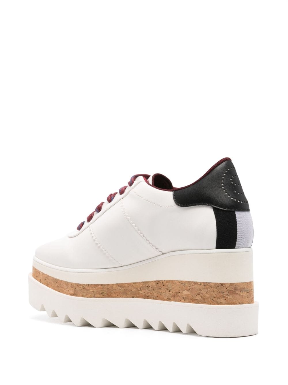 STELLA MCCARTNEY Platform Sneaker with Faux Leather Design