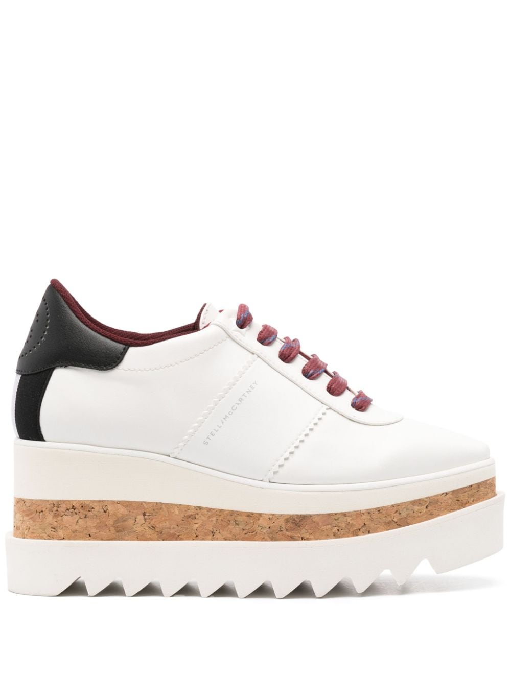 STELLA MCCARTNEY Platform Sneaker with Faux Leather Design