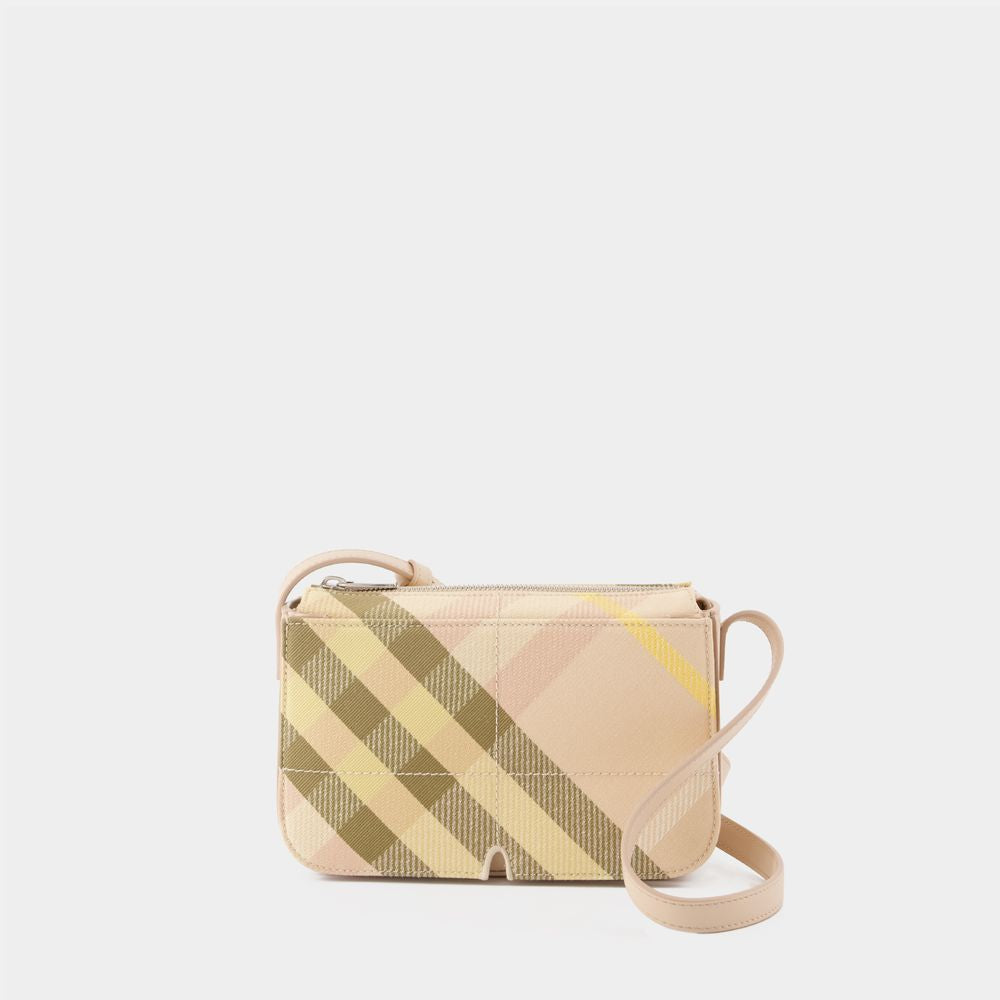 BURBERRY Sleek Mini Leather Handbag for Outings
