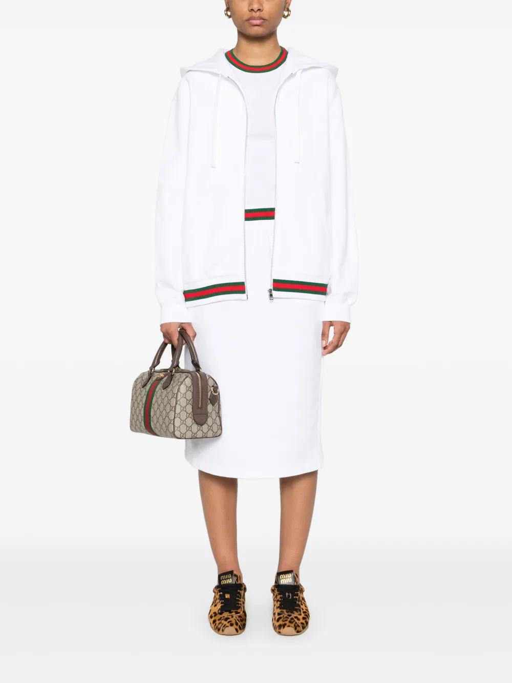 GUCCI Oversize Hoodie with Web Trim - Size S