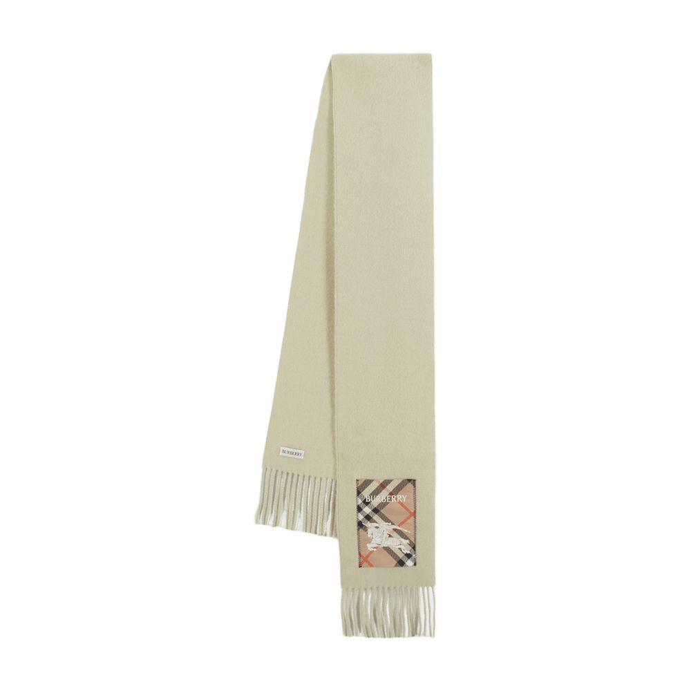 BURBERRY Solid Cashmere Scarf for Women