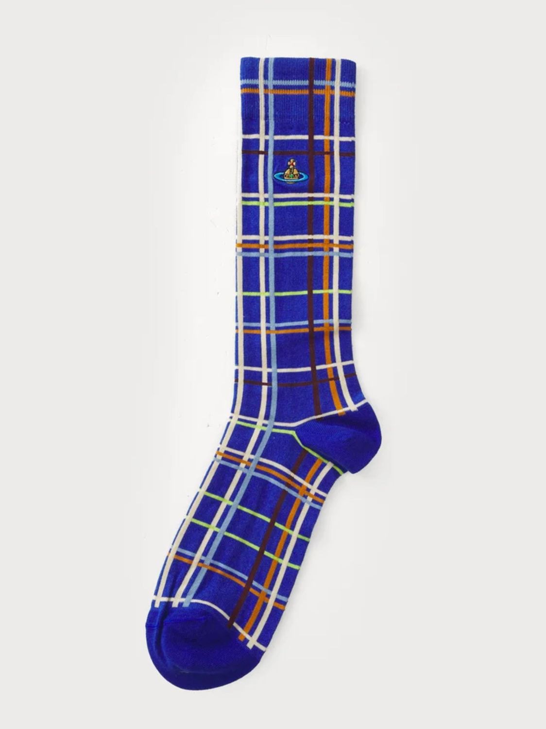 VIVIENNE WESTWOOD Abstract Check Pattern Socks for Men