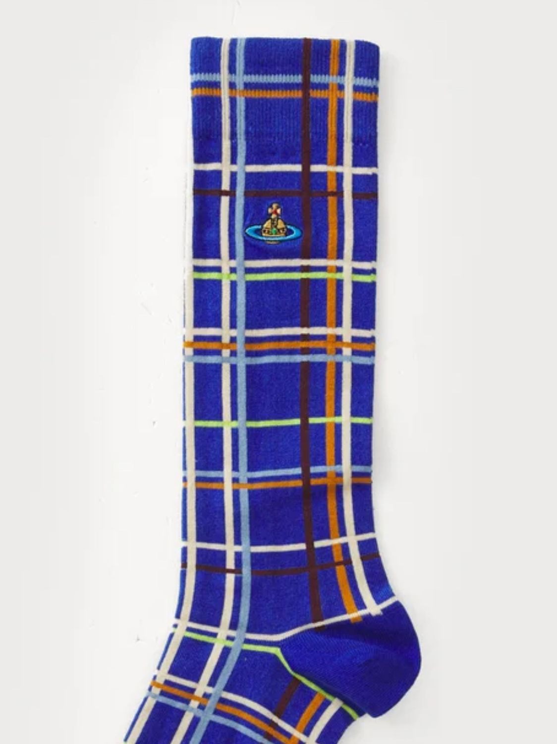 VIVIENNE WESTWOOD Abstract Check Pattern Socks for Men