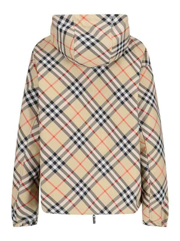 BURBERRY Checkered Design Reversible Jacket for Men