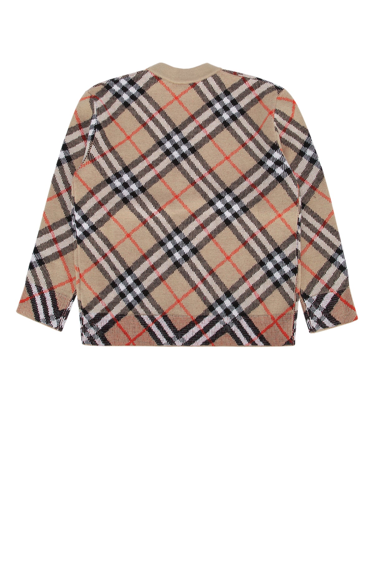 BURBERRY KIDS Mini Graham Check Sweater for Boys