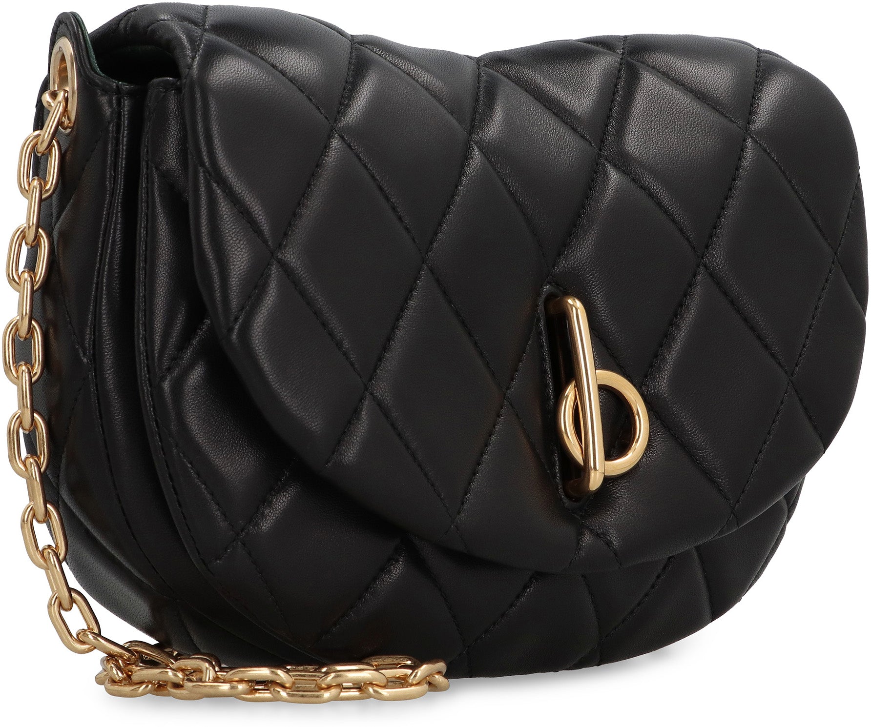 BURBERRY Mini Quilted Rocking Shopping Bag