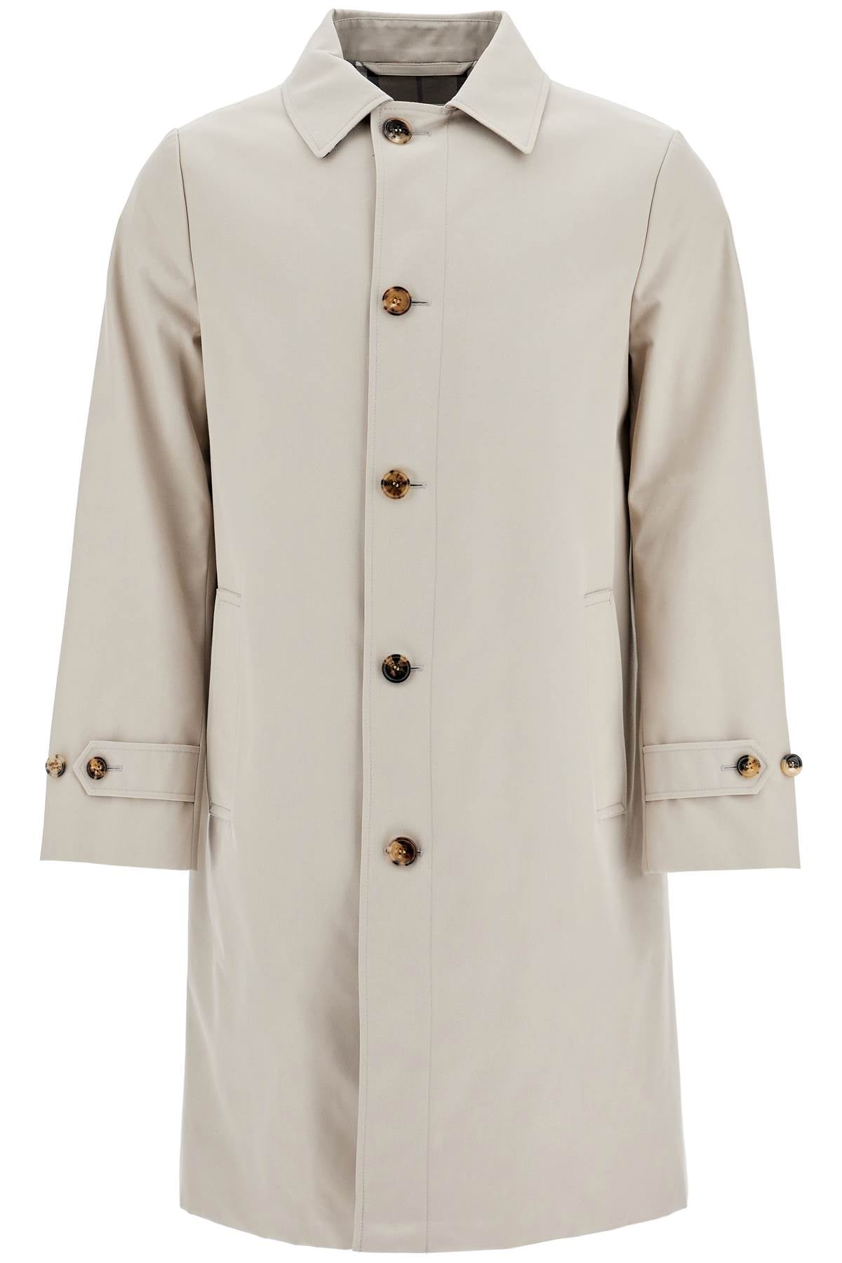 BURBERRY Men's Polyester Blend Trench Jacket - SS25 Collection
