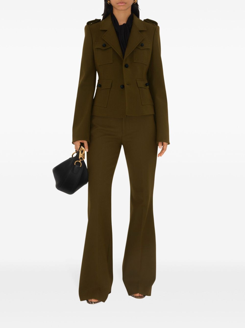 BURBERRY Mini Leather Shoulder Handbag