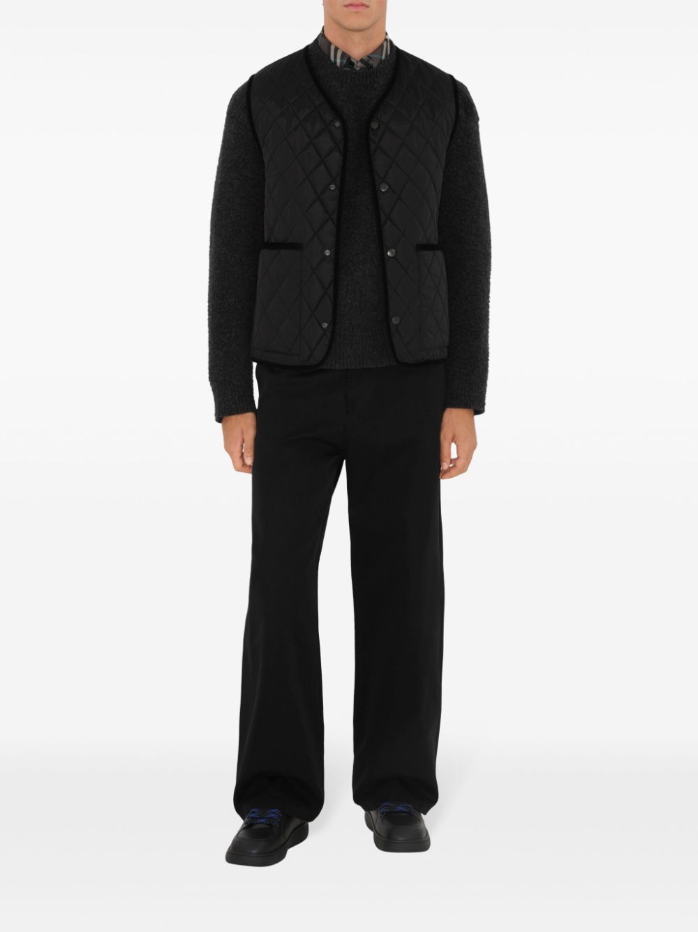 BURBERRY Quilted Vest for Men