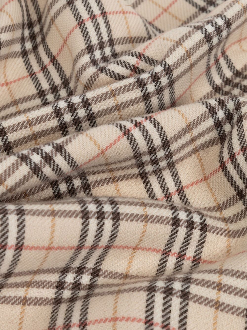 BURBERRY Men's Mini Reversible Wool Scarf