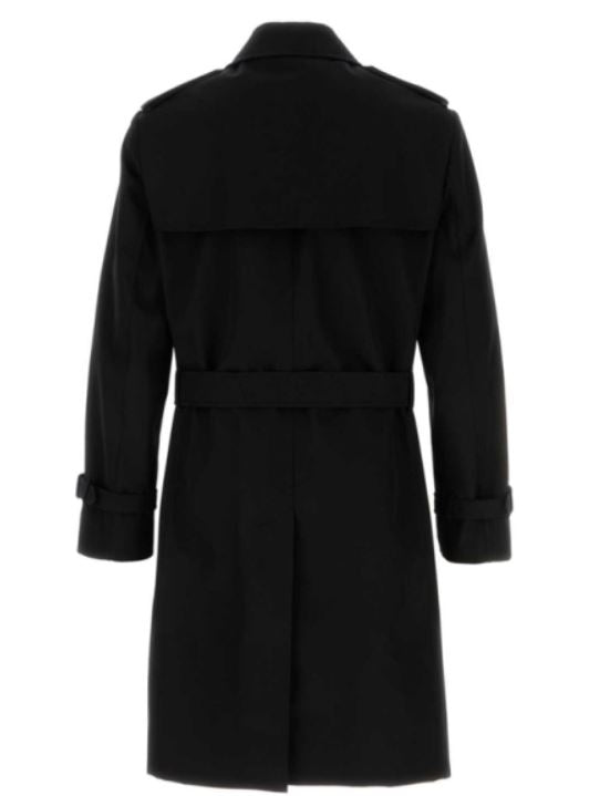 BURBERRY Gabardine Trench Jacket for Men - SS25 Collection