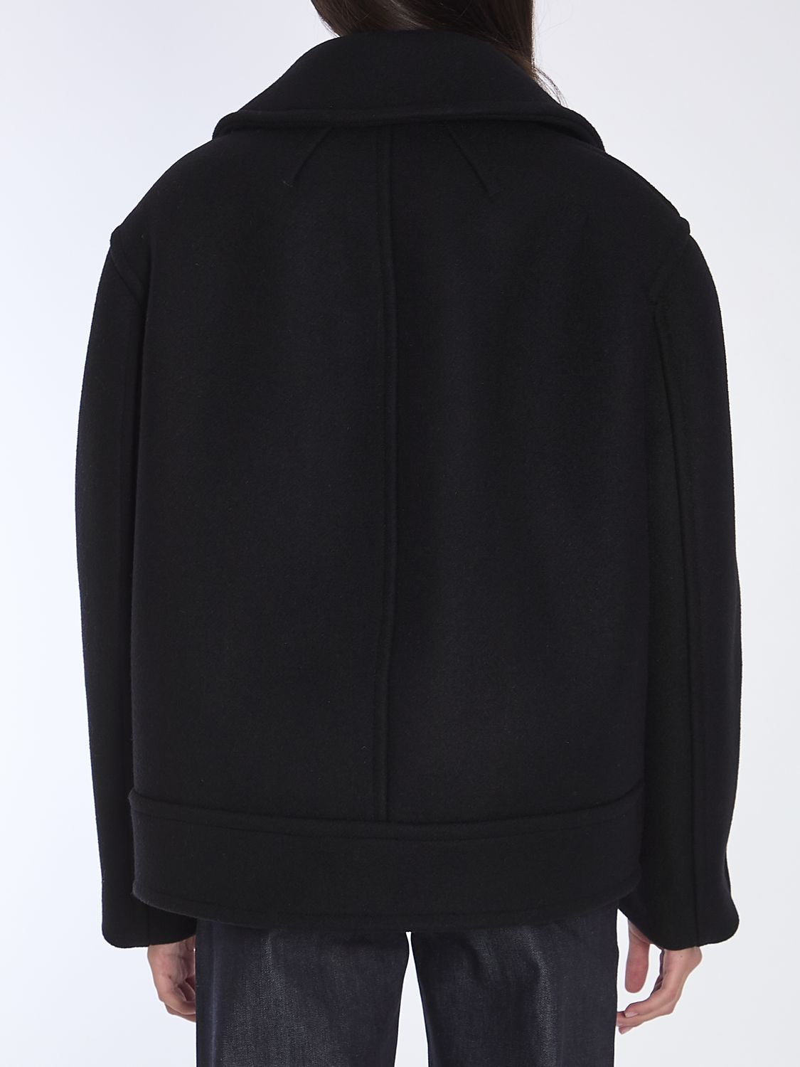SAINT LAURENT Oversized Pea Jacket