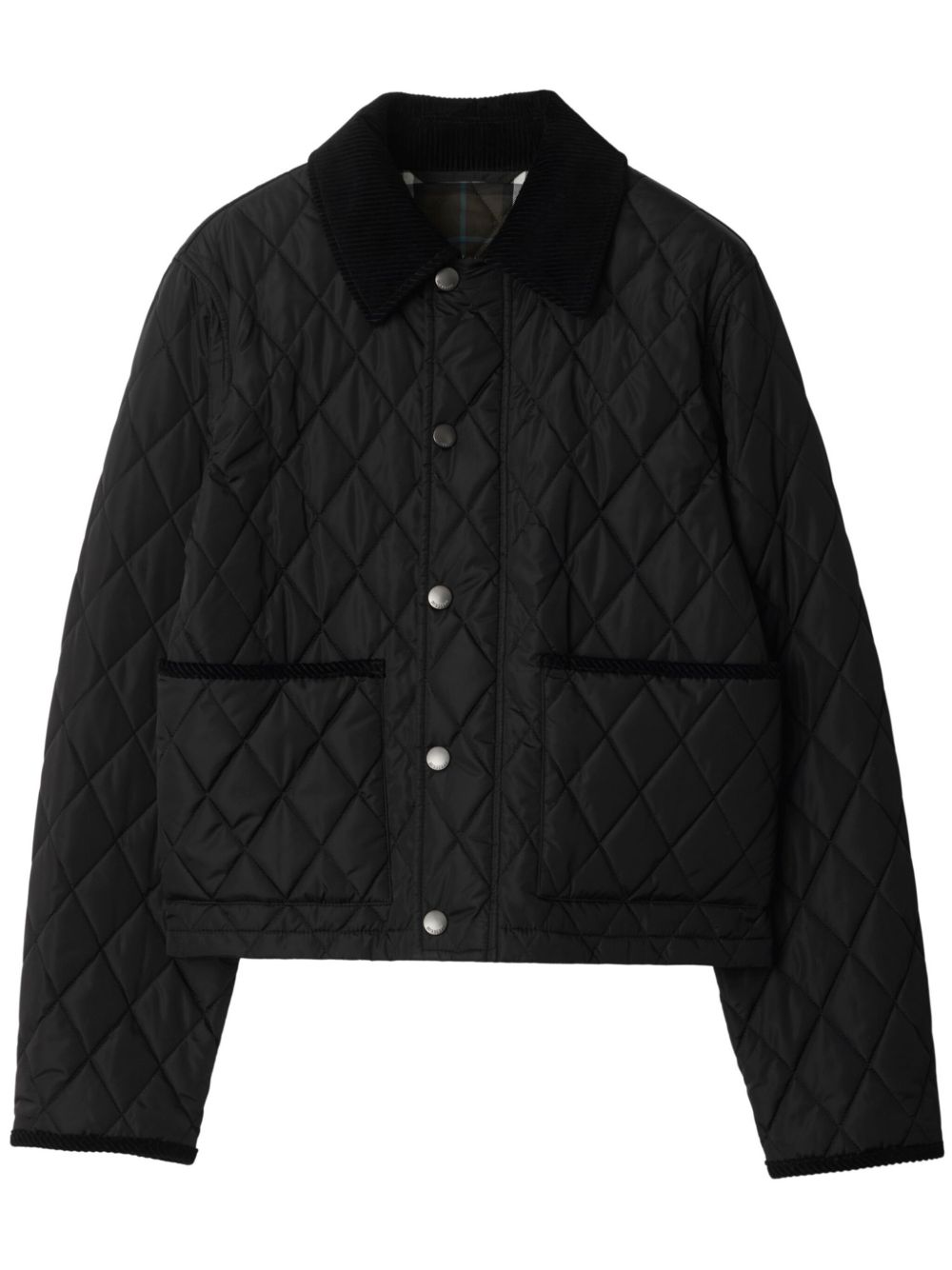 BURBERRY Textured Finish Diamond Quilted Women's Jacket - SS25