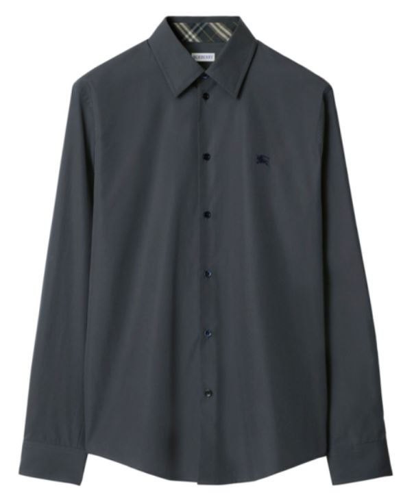 BURBERRY Classic Cotton Button-Up Shirt for Women