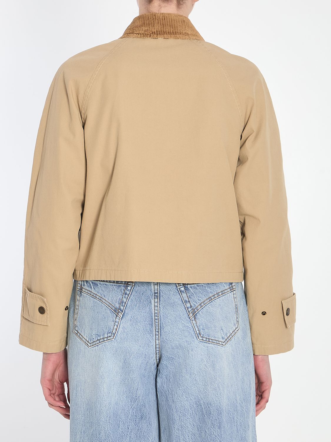 BURBERRY Cotton Jacket for Women - Spring/Summer 2025 Collection