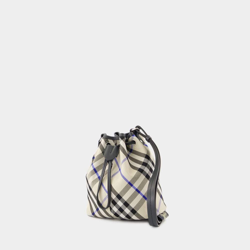 BURBERRY Mini Drawstring Purse
