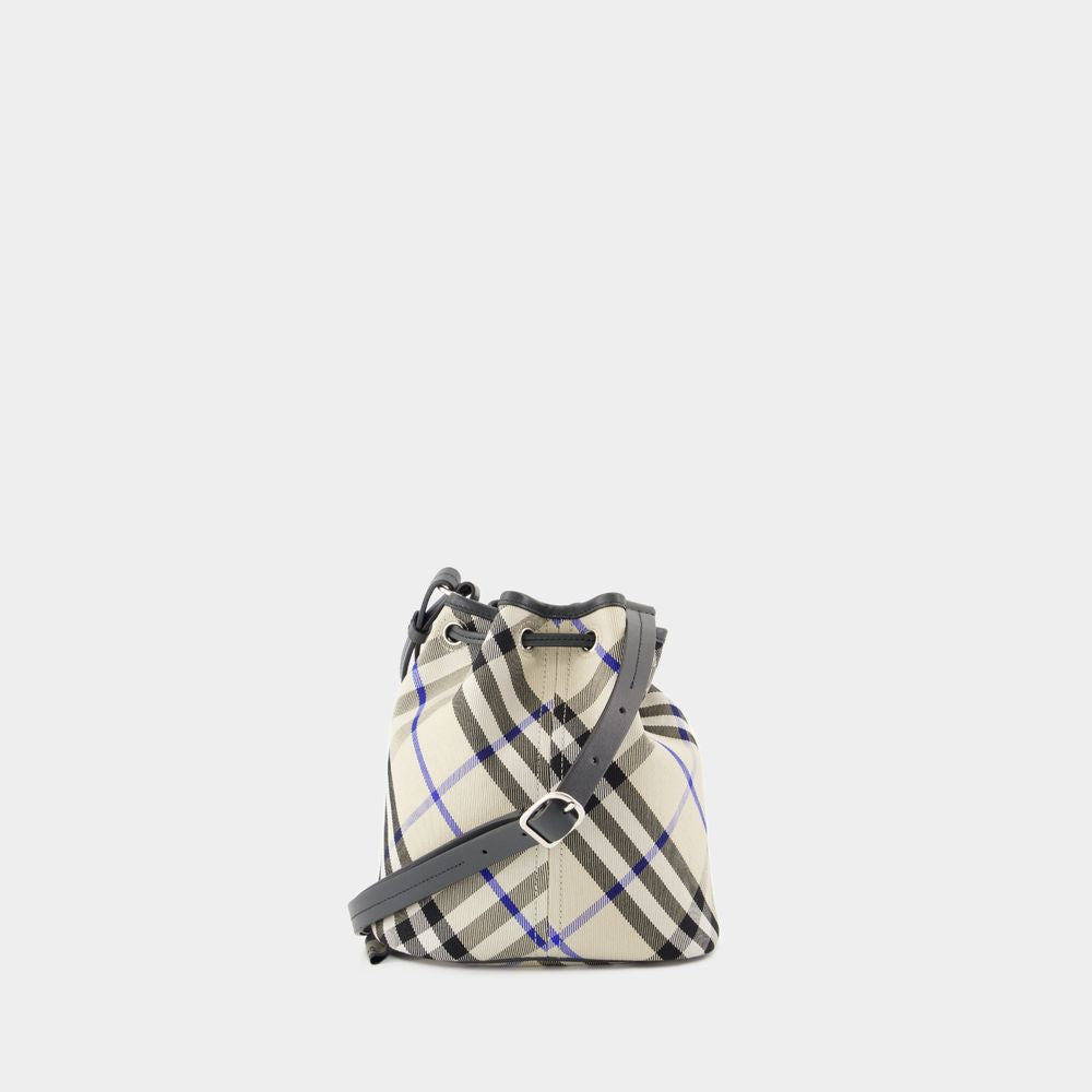 BURBERRY Mini Drawstring Purse