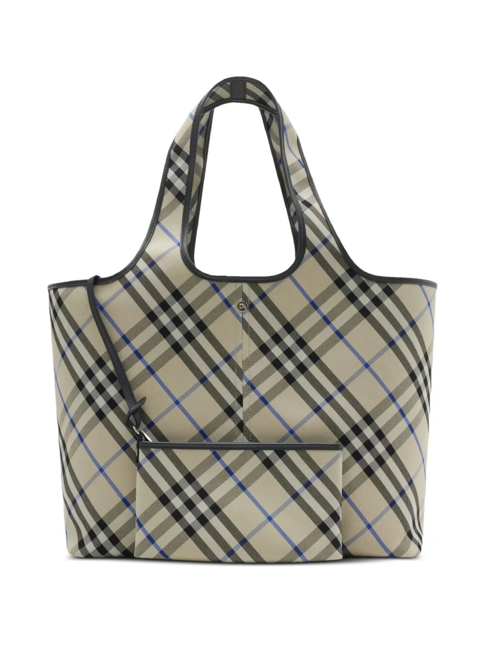 BURBERRY Medium Check Tote Handbag
