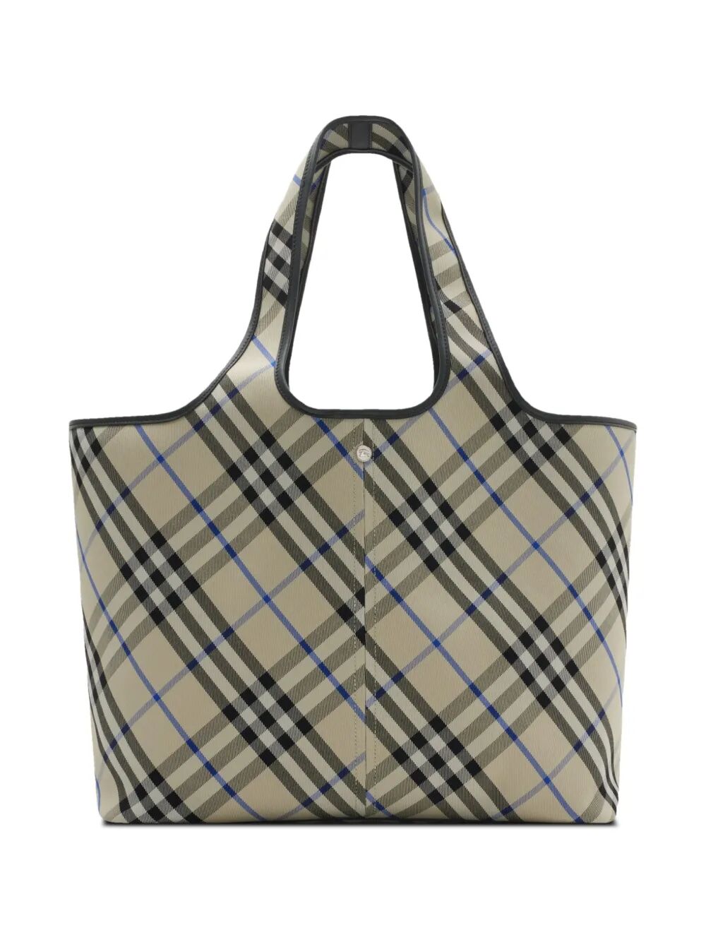 BURBERRY Medium Check Tote Handbag