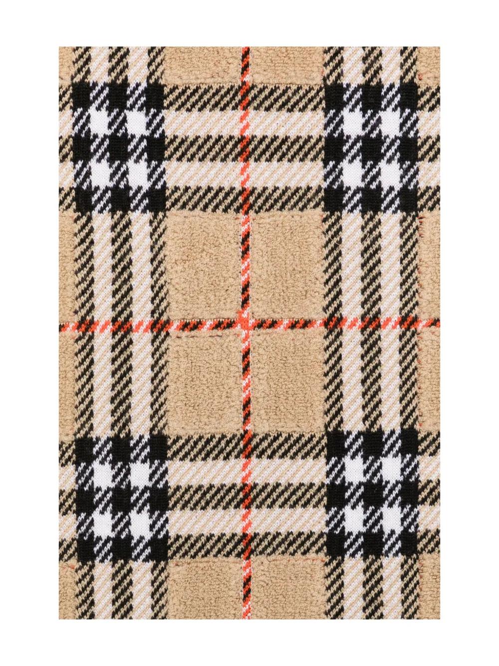 BURBERRY KIDS Mini Check Scarf for Boys
