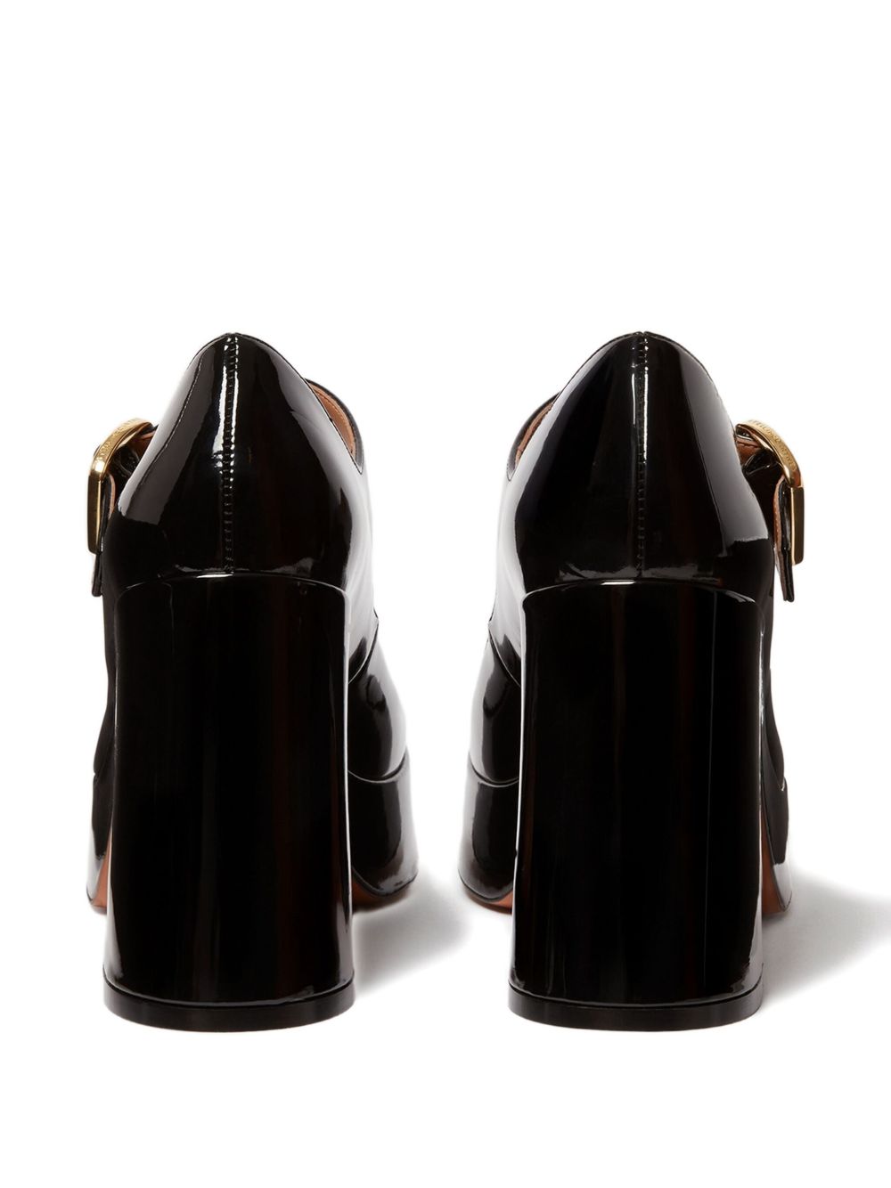 STELLA MCCARTNEY Chunky Heeled Mary Jane Pumps