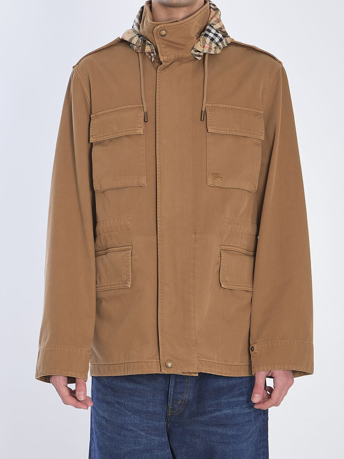 BURBERRY Classic Cotton Jacket for Men
