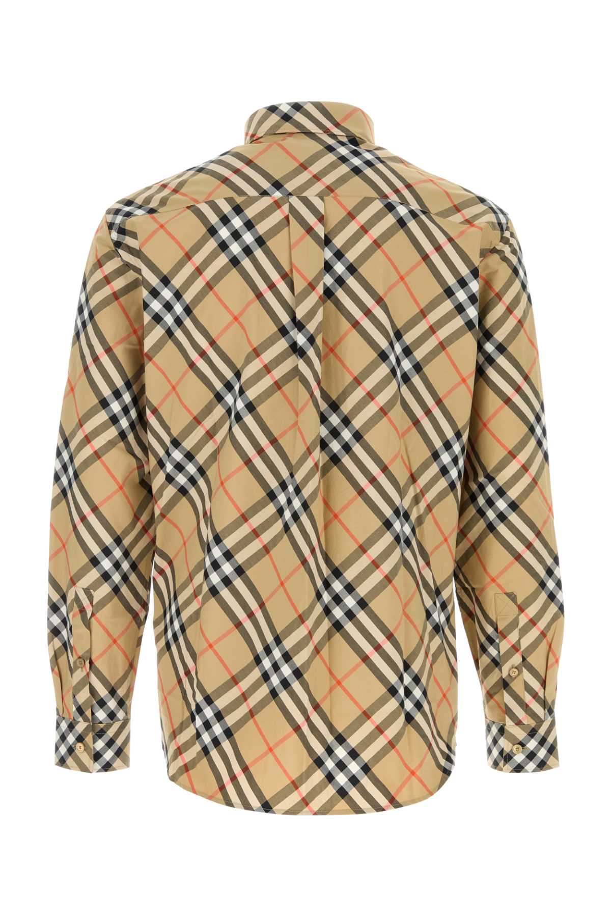 BURBERRY Checked Poplin Shirt for Men