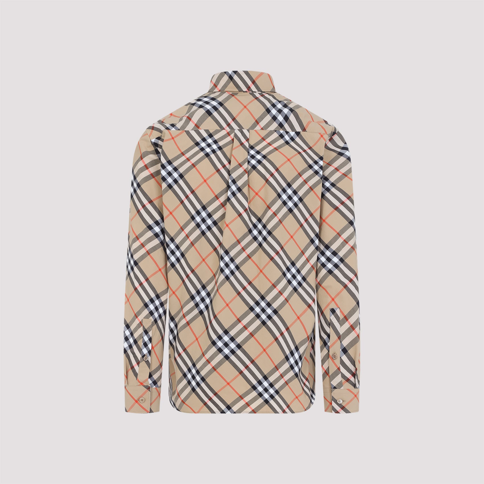 BURBERRY Checked Poplin Shirt for Men