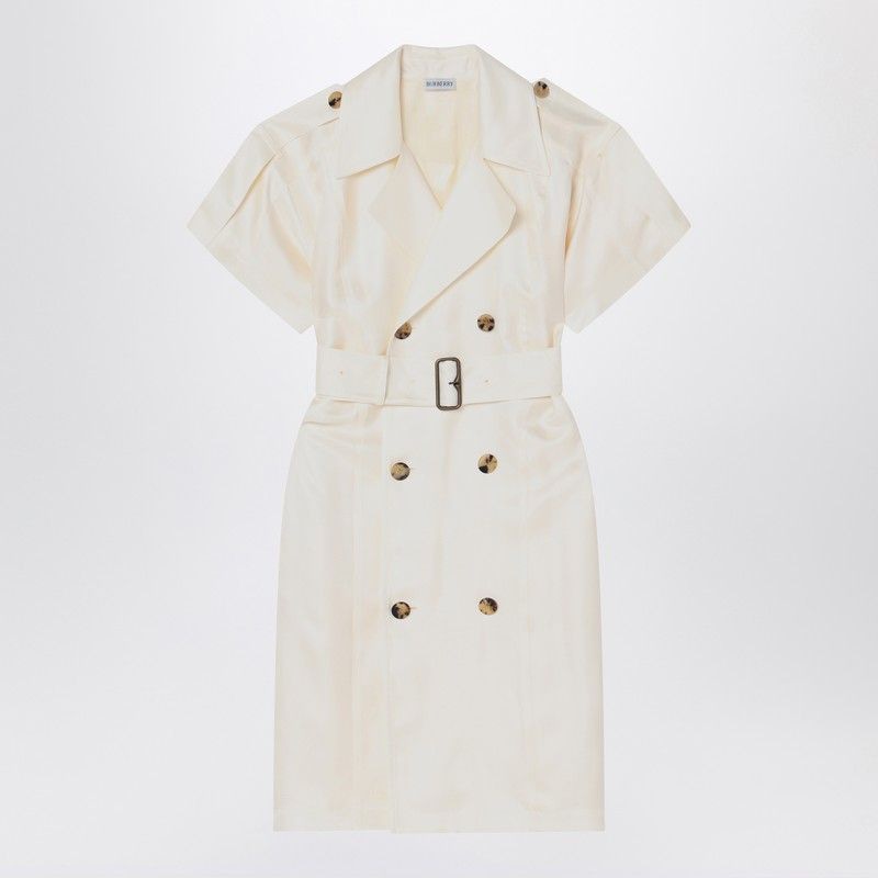 BURBERRY Trench Dress in Viscose for Women - SS25