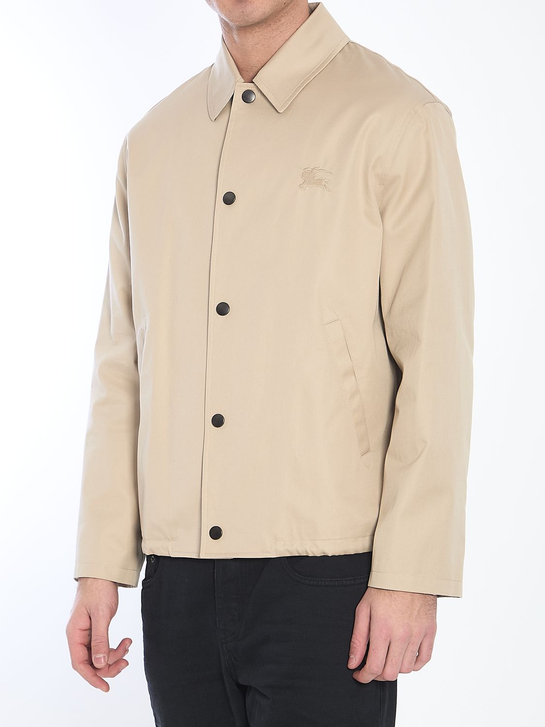 BURBERRY Gabardine Jacket for Men - SS25