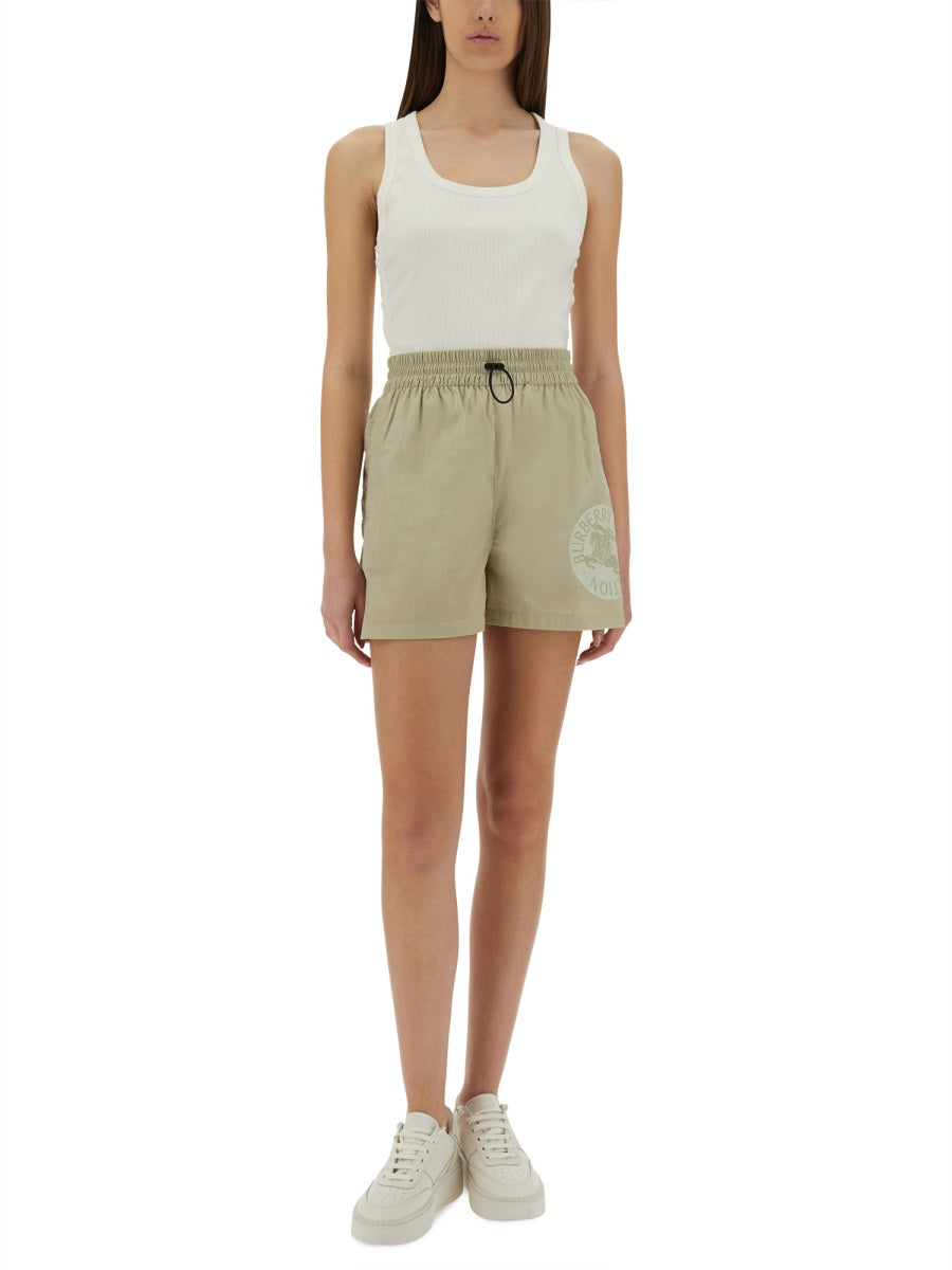 BURBERRY Mini Nylon Shorts - Women’s Size S